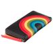 Кожаный женский кошелек Visconti HR82 Von c RFID (Black Rainbow)