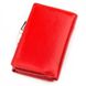 Женский красный кожаный кошелек Boston 18459 (S1201B)