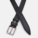 Чоловічий шкіряний ремінь Borsa Leather 115v1fx69-black