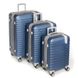 Комплект чемоданов 3/1 ABS-пластик PODIUM 8341 blue