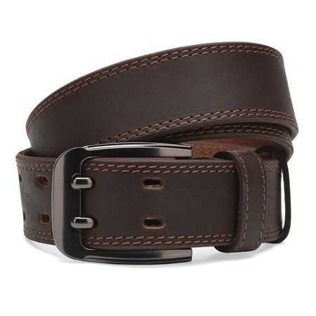 Мужской кожаный ремень Borsa Leather Cv1gnn28-125 купить недорого в Ты Купи