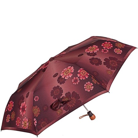 Зонт женский бордовый AIRTON стильный полуавтомат купить недорого в Ты Купи