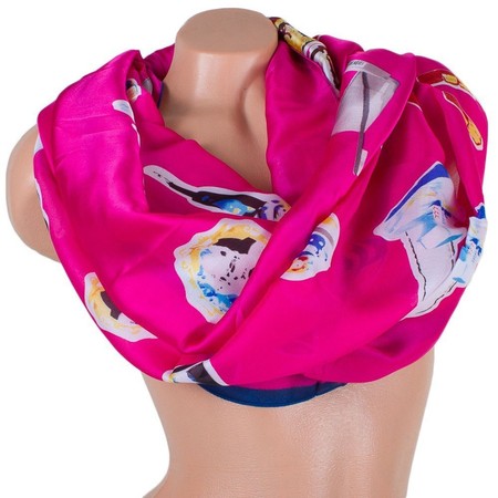 Атласний жіночий шарф ETERNO 180 на 71 см ES1908-14-4 купити недорого в Ти Купи