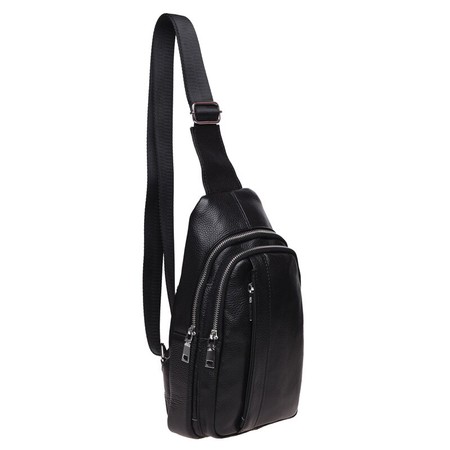 Чоловічий шкіряний рюкзак Keizer K12096-black купити недорого в Ти Купи
