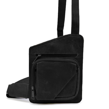 Мужская кожаная сумка-слинг TARWA RA-232-3md купить недорого в Ты Купи