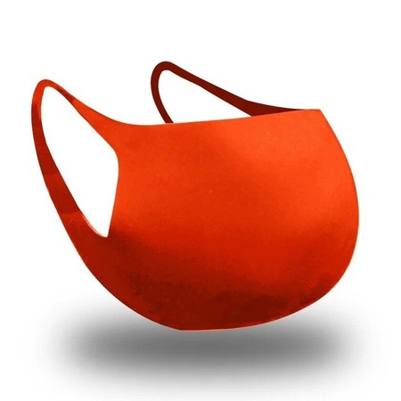 Женская маска для лица многоразовая защитная из неопрена Fandy Standart оранж 1154427836 купить недорого в Ты Купи