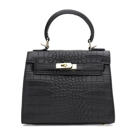 Жіноча шкіряна сумка Keizer K1621bl-black купити недорого в Ти Купи