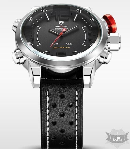 Чоловічий наручний спортивний годинник Weide Sport DeLuxe (1513) купити недорого в Ти Купи