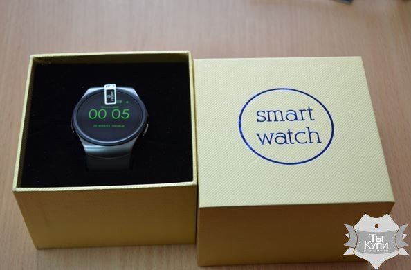 Смарт-годинник Smart KW18 Black (5033) купити недорого в Ти Купи