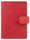 Обложка для паспорта из кожи Hi Art PB-03S/1 Shabby Red Berry Красный купить недорого в Ты Купи