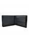 Мужской кожаный кошелек Weatro 11 х 9 х 3 см Черный wtro-1123