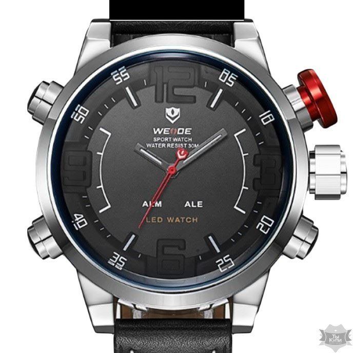 Чоловічий наручний спортивний годинник Weide Sport DeLuxe (1513) купити недорого в Ти Купи