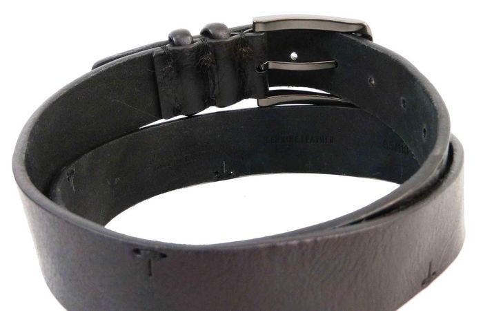 Женский кожаный ремень Farnese, Италия, SFA104 черный купить недорого в Ты Купи