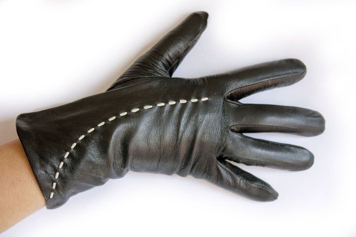 Женские кожаные перчатки Shust Gloves 387 купить недорого в Ты Купи