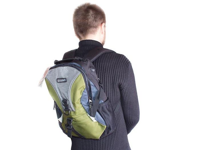 Зелений чоловічий рюкзак для ноутбука ONEPOLAR купити недорого в Ти Купи
