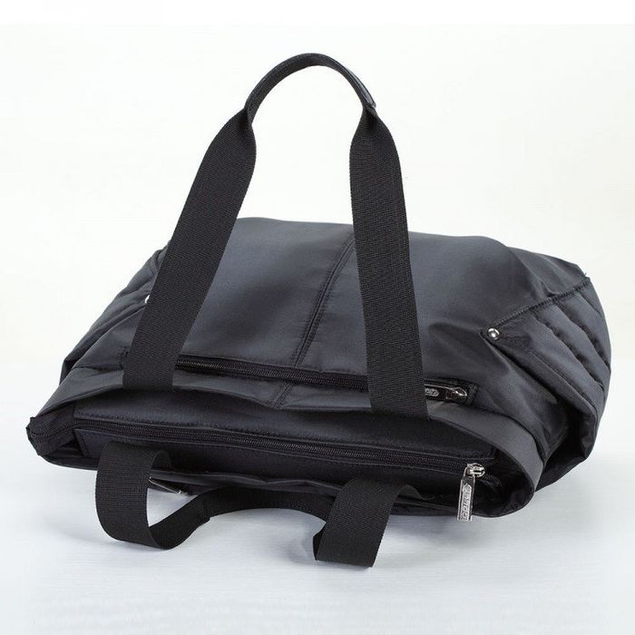 Жіноча молодіжна сумка з тканини Dolly 471 чорна купити недорого в Ти Купи