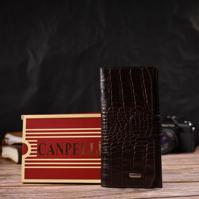 Чоловічий шкіряний гаманець Canpellini 21917 купити недорого в Ти Купи