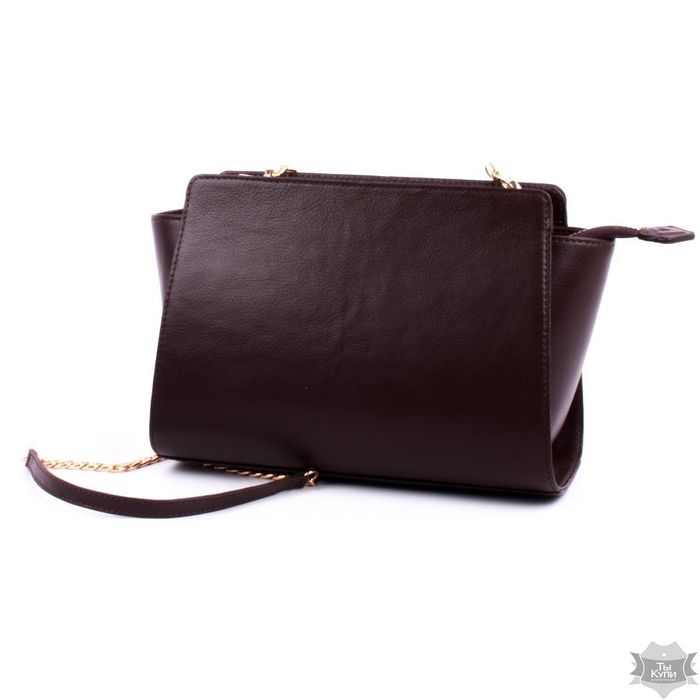 Жіноча шкіряна коричнева сумка Valenta ВЕ6154110 купити недорого в Ти Купи