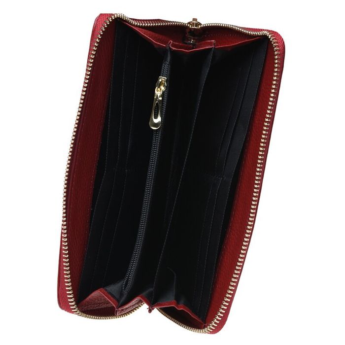 Женский кожаный кошелек Keizer K12707-red купить недорого в Ты Купи