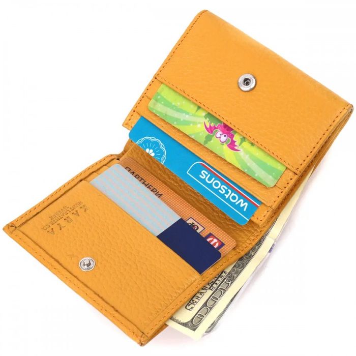 Жіночий шкіряний гаманець Karya 21376 купити недорого в Ти Купи