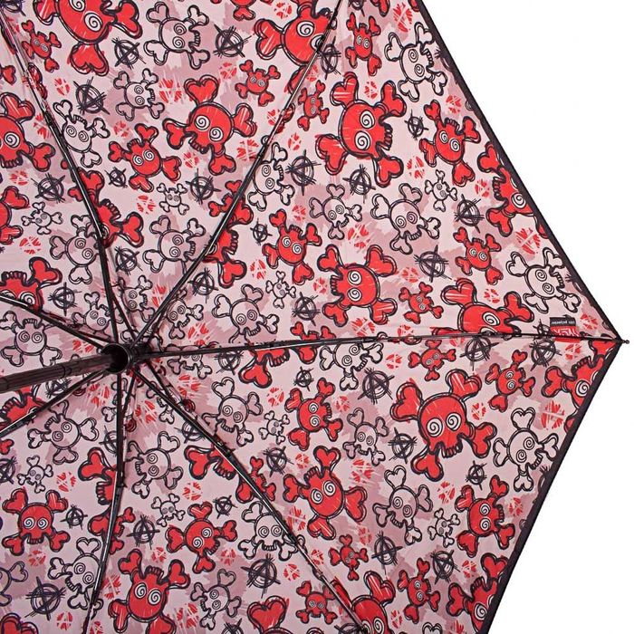 Женский контрастный компактный зонт NEX автомат купить недорого в Ты Купи