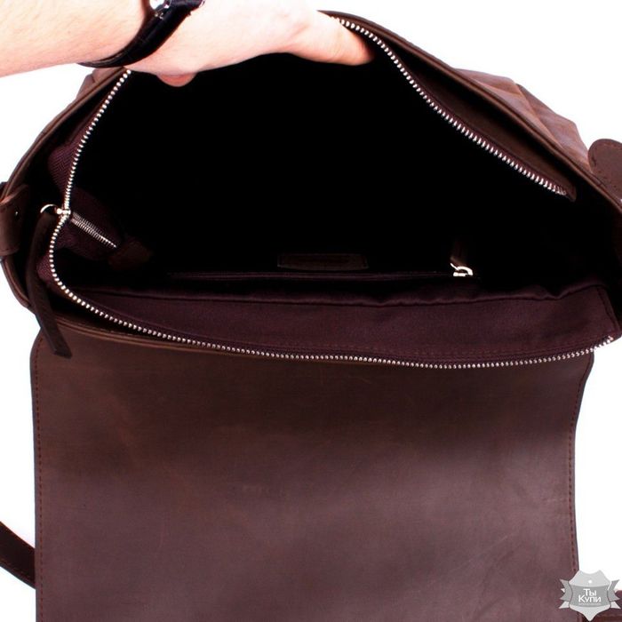 Чоловіча шкіряна сумка-месенджер Valenta ВМ7021610 купити недорого в Ти Купи