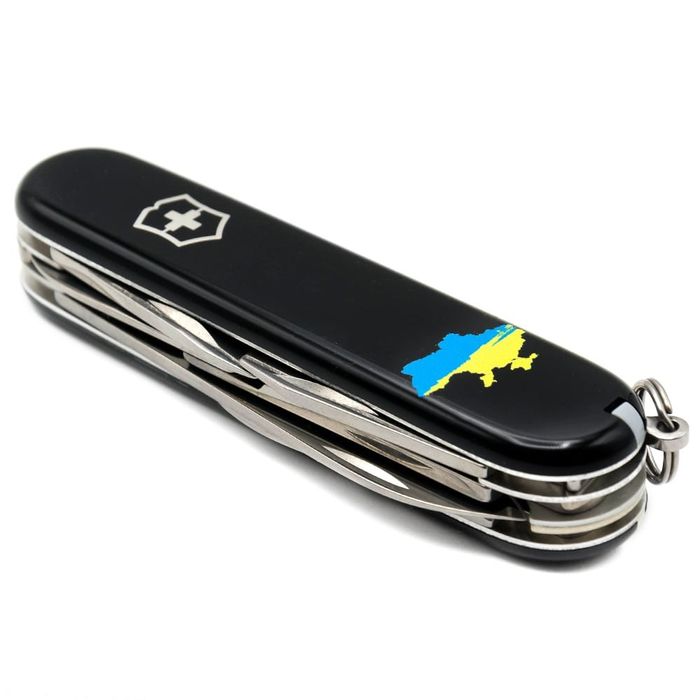 Складний ніж Victorinox альпініст Україна карта України синьо-жовта. 1.3703.3_t1166u купити недорого в Ти Купи