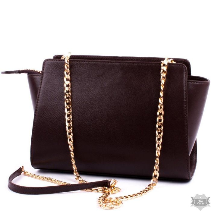 Женская кожаная коричневая сумка Valenta ВЕ6154110 купить недорого в Ты Купи