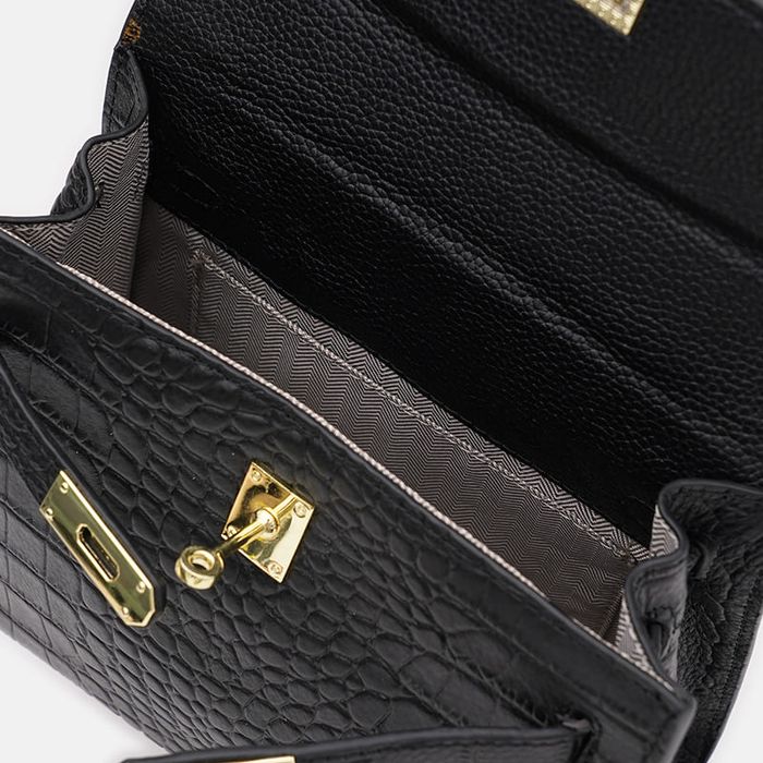 Женская кожаная сумка Keizer K1621bl-black купить недорого в Ты Купи