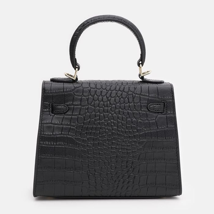 Жіноча шкіряна сумка Keizer K1621bl-black купити недорого в Ти Купи