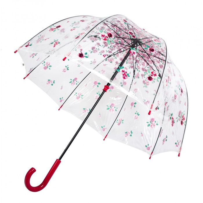Женский механический зонт-трость Fulton Birdcage-2 L042 Rose Bud (Розовый бутон) купить недорого в Ты Купи