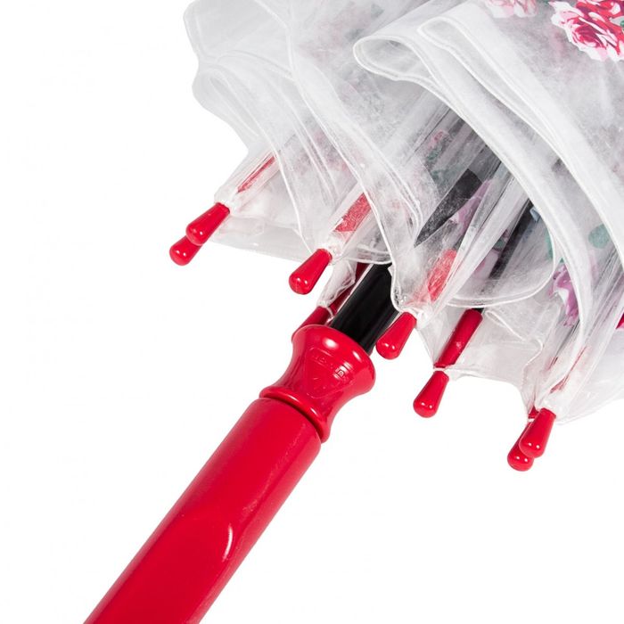 Жіноча механічна парасолька-тростина Fulton Birdcage-2 L042 Rose Bud (Рожевий бутон) купити недорого в Ти Купи
