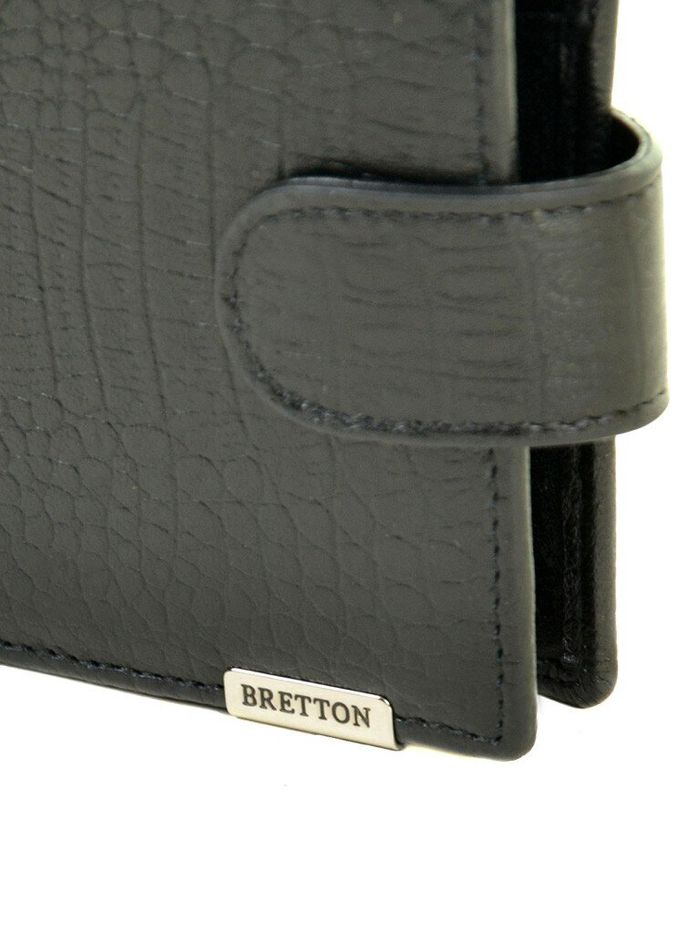 Шкіряний чоловічий гаманець Spa Bretton M3451 black купити недорого в Ти Купи