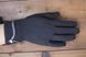 Перчатки сенсорные женские чёрные трикотажные 1805-5s3 L