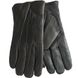 Перчатки мужские чёрные кожаные Shust Gloves 335s2 М