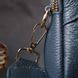 Молодіжна жіноча шкіряна сумка через плече Vintage 22355, Синій
