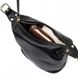 Жіноча шкіряна сумка через плече Vintage 22305, Чорний