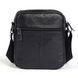 Мужская черная кожаная сумка-планшет TIDING BAG a25-1108a