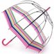 Женский механический зонт-трость Fulton Birdcage-2 L042 Colour Burst Stripe (Цветные полосы)