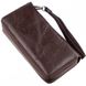 Женский тёмно-коричневый кошелёк из натуральной кожи ST Leather 18867 Темно-коричневый