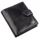 Чоловіче портмоне з натуральної шкіри ST Leather 18832 Чорний