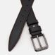 Мужской кожаный ремень Borsa Leather 115v1fx100-black