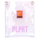 Прозрачная сумка-пакет POOLPARTY Сlear pink
