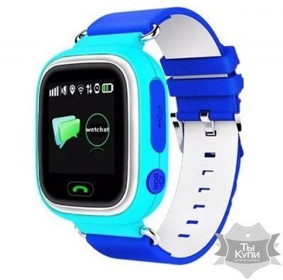 Детские смарт-часы Smart Q100 Blue (9006) купить недорого в Ты Купи