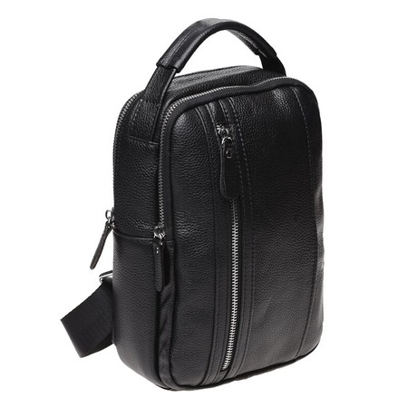 Мужской рюкзак кожаный Keizer K18693-black купить недорого в Ты Купи