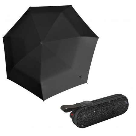 Зонт механический Knirps X1 Manual 2Glam Black Ecorepel Kn95 6010 8508 купить недорого в Ты Купи