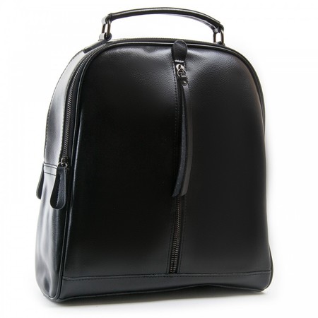 Жіночий шкіряний рюкзак ALEX RAI 8694-3 black купити недорого в Ти Купи