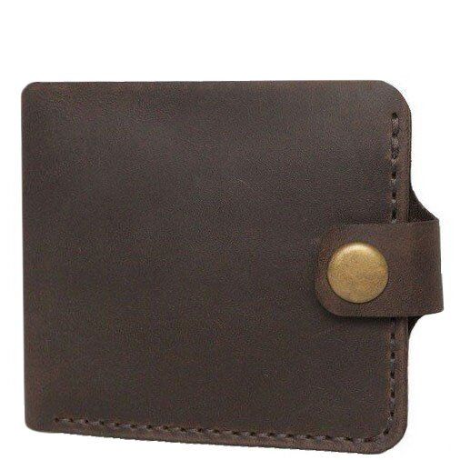 Чоловічий шкіряний гаманець ручної роботи VOILE vl-cw1-brn купити недорого в Ти Купи