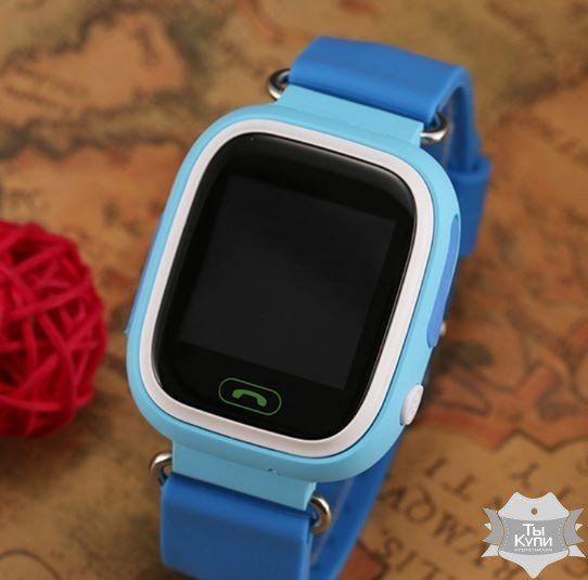 Дитячі смарт-годинник Smart Q100 Blue (9006) купити недорого в Ти Купи