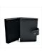 Чоловічий шкіряний гаманець-візитниця Weatro 10 х 7,5 х 3 см Чорний wtro-163-25F, Чорний